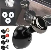 One Touch Start Gear Lever, Metal Car Engine Start Button Cover, One Touch Start Button Rocker, Car Start Button Joystick, One Button Start Stop System, Push Start Button Joystick for Car (Black)