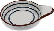 OFFSCH Ceramic Sauce Dish Appetizer Plate for Dipping Condiments Convenient Snack Serving Dish for Home Kitchen Easy to Clean Portable for Parties and Gatherings