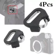 4xCamera Belt Hook Shoulder Strap Triangle Split Ring for Fuji Sony Canon Pentax