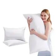 Bed Pillows for Sleeping 2 Pack Queen Size Pillows for Queen (set of 2) White