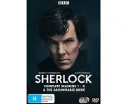 Sherlock: Season 1 4 & The Abominable Bride Dvd
