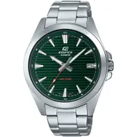 在飛比找誠品線上優惠-CASIO 卡西歐 EDIFICE 簡約運動風大三針手錶-綠