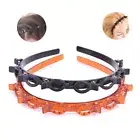 Hairstyle Hairpin Hair Accessories Double Layer Bangs Clip Headband Hairband 3C