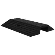 vidaXL Bridge Threshold Ramp 49x40x8 cm Rubber