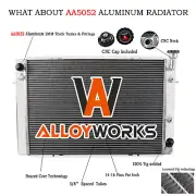 SALE! 3Row Aluminium Radiator Fit Holden WB Statesman V6 Chev Motor Engine AT MT