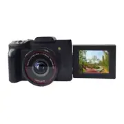 HD LCD Flip Screen Selfie Camera 16MP 1080P EIS Anti-Shake SLR Digital Camera