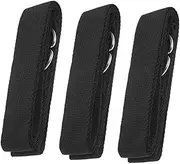 CORHAD 3pcs Non-elastic Yoga Straps: Yoga Stretching Exercise Band Adjustable Household Exercise Band With Metal D-ring Buckle For Home And Gym Use