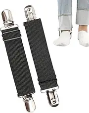 Boot Strap Clip Clips Pants, Adjustable Pants and Arm Leg Rods, Motorcycle Boot Clips | 2 Pack Boot Straps for Men and Women, 20 cm., Se référer au descriptif