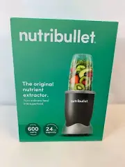 NEW NutriBullet 600Watt Nutrient Extractor Personal Blender Smoothies 24oz BLACK