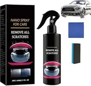 Nuracoat Nano Car Spray, Nano Car Scratch Removal Spray, Multifunctional Coating Renewal Agent, Suitable for All Vehicles (1pcs)