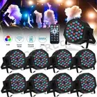 10X 108W 36 LED RGB Stage Lighting DMX512 PAR Light Bar Party Disco Light Remote