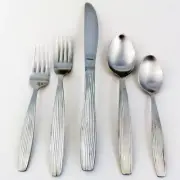 PLEATS by Joseph Abboud for Excel 20 Piece Place Setting NEW NEVER USED 18/10
