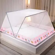 Portable Foldable Mosquito Nets,Mosquito Mesh Net,Mosquito Net for Bed,Bed Net Tent, Ideal for Home Or Holidays, Fine mesh Mosquito Net for Bed-G_135CM(W)