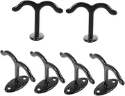 Alasum 6Pcs Ceiling Hooks Sturdy Metal Plant Hanger for Use for Flowers Wind Chimes and Fixtures Easy Installation