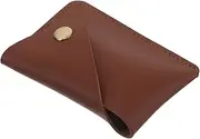 [HONMEET] Small Coin Pouch Mini Card Holder Fake Leather Wallet Id Card Case Cash Storage Vintage Design Compact Timeless