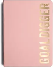 MiGoals - 2023 Bold Goal Digger Diary - Weekly Action - B5 - Soft Cover - Soft Pink