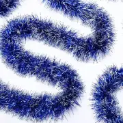 50 Feet Christmas Tinsel Garland Metallic Twist Garland Frost Tip Glitter Xmas T