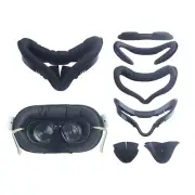 6 IN 1 VR Lens Cover Face Mask Cover Nose Pad Set for Quest 2 VR Glasses