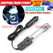 12V Car Water Heater Boiler Element Portable Immersion Car Coffee Tea Maker