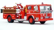 Iconic Replicas 1:87 Ward LaFrance Fire Truck L.A. County Fire Dept Engine 51
