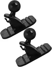 2pcs Ball Phone Mount Holder Adhesive Car Mount for Dashboard Compact Design Firm Grip for Wide Compatibility Cars Offices Homes Space Saving Support