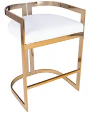 Butler Specialty Company Clarence Faux Leather 25in Counter Stool