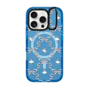 iPhone 16 Pro Impact Ring Stand Case MagSafe Compatible Ballerinas & Bows