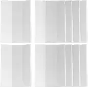 DIYEAH Easily Identifiable Book Covers A5 Size Booklet Cover Protectors Water-Resistant Notebook Sleeves