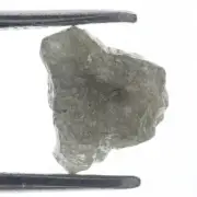1.32 CT Raw Rough Diamond, Silver Gray Natural Loose Gemstone Diamond, Jewelry