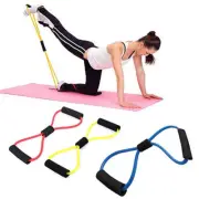 Yoga Resistance Bands Elastic Band Sports Exercise Puller 8-shaped Chest Expande