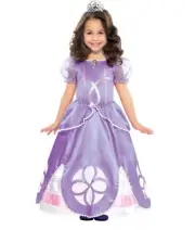 AMSCAN SOFIA THE FIRST HALLOWEN COSTUME INCLUDES DRESS WITH TIARA PICK YOUR SIZE