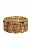 Wooden Casserole | Roti | Chapati Box for Home and Kitchen, Set of 1, 1000 ml KU