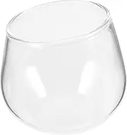 CIYODO Stemless Wine Glass Elegant Drinking Cup for Red Chic Design for Parties Weddings Glassware for Stylish Entertaining