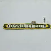 Rebecca Minkoff Dance It Out Seed Bead Friendship Bracelet Yellow Multi $78