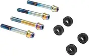 Proto brembo Offset Color Mount Bolt Set Compatible Caliper B Taper Cap Titanium ZX-4RR/ZX-4R SE φ290 (Normal) CBK-05BTT