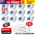 24x Vacuum Cleaner Bags for Miele 3D GN FJM Hyclean S8 S5 S5211 S5210 S2 C2 C3