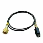 Adapter high pressure hose for larger CO2 bottles Soda Club Soda Stream 150cm