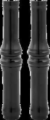 AN 10g Lower Pushrod Covers Kit Blk Harley Softail Slim 107 21