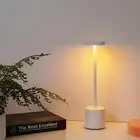 LED Table Lamp, USB Rechargeable, Touch Control, 3-Colour Dimmable Night Light (