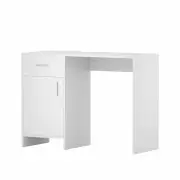Computer Desk Drawer Cabinet White 100CM