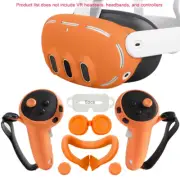 Oculus/Meta Quest 3 Silicone Accessory Cover Set for VR Headset and Controllers