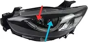 Car Styling Headlights Compatible For Mazda CX-5 CX5 2013-2016 LED Headlight DRL Head Lamp Led Projector Automotive Accessories(No bulb,Original no AFS)