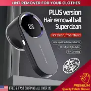 Electric Lint Remover Rechargeable Clothes Fabric Shaver With Digital Display