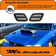 Plastic Made Replacement 22B Style Bonnet Vent For Subaru GC8 97-01 WRX/STi