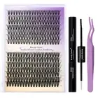 Lash Clusters Kit for Using at Home: Wendy, DIY Lashes for Eyelash Extensions, U