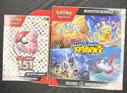 Pokemon TCG: Surging Sparks Booster Bundle & 151 Booster Bundle Factory SEALED