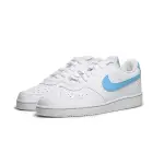 NIKE 休閒鞋 COURT VISION LO NN 全白 水藍 小白鞋 女 DH3158-107