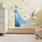 1st Frozen Disney Wall Stickers Frozen Living Room Avtagbar Els