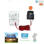 Electric Energy Meter Solar PV Bidirectional Transformer WiFi Clamp App Monitor