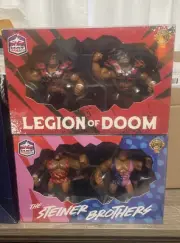 WWF/WWE Mat Maniacs Steiner Brothers and Legion of Doom 2 Packs